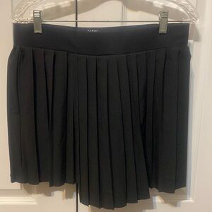 NWOT Varley Mid-Rise Skirt Skort black Size Large